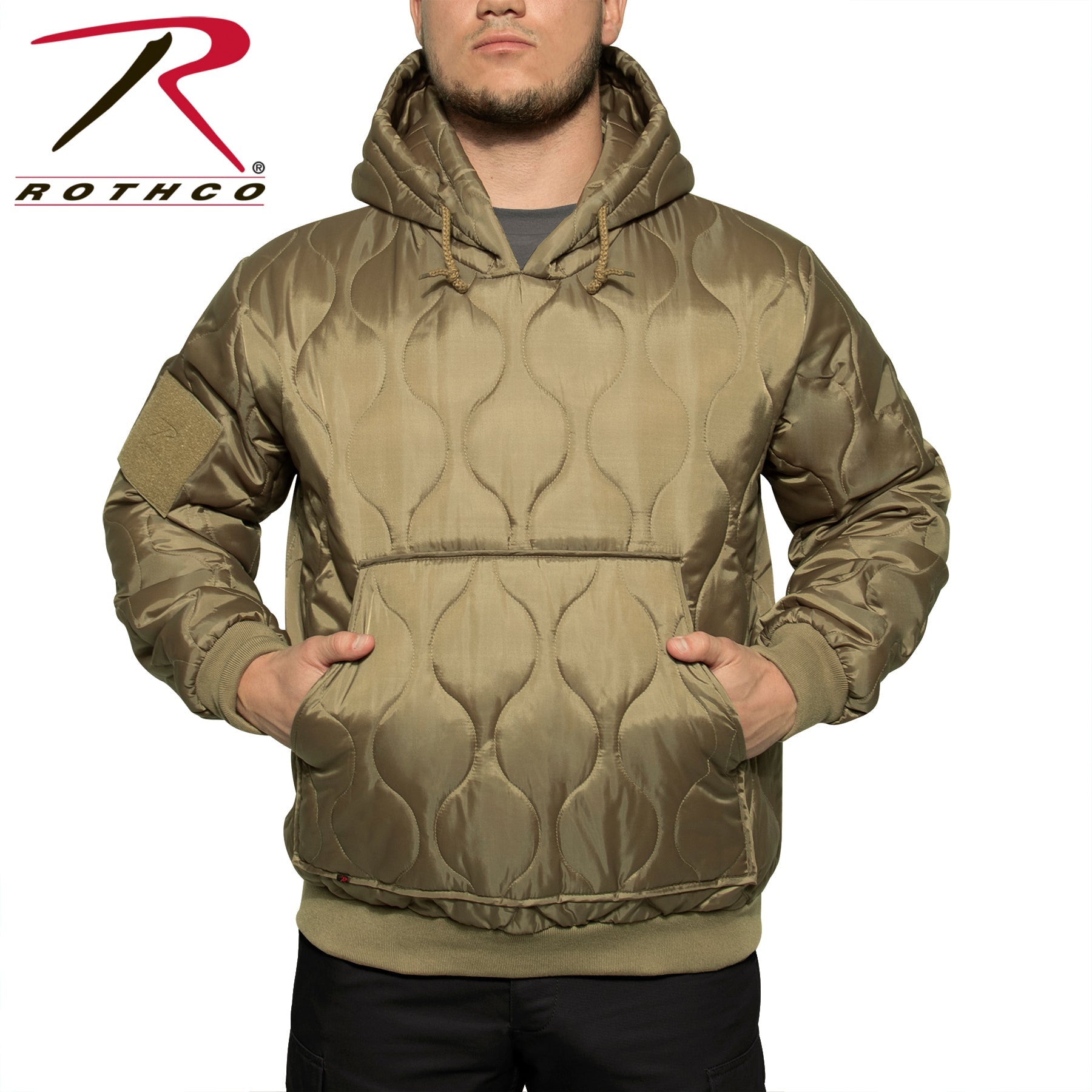 Rothco Quilted Woobie Hooded Sweatshirt LARSON TACTICAL SUPPLY