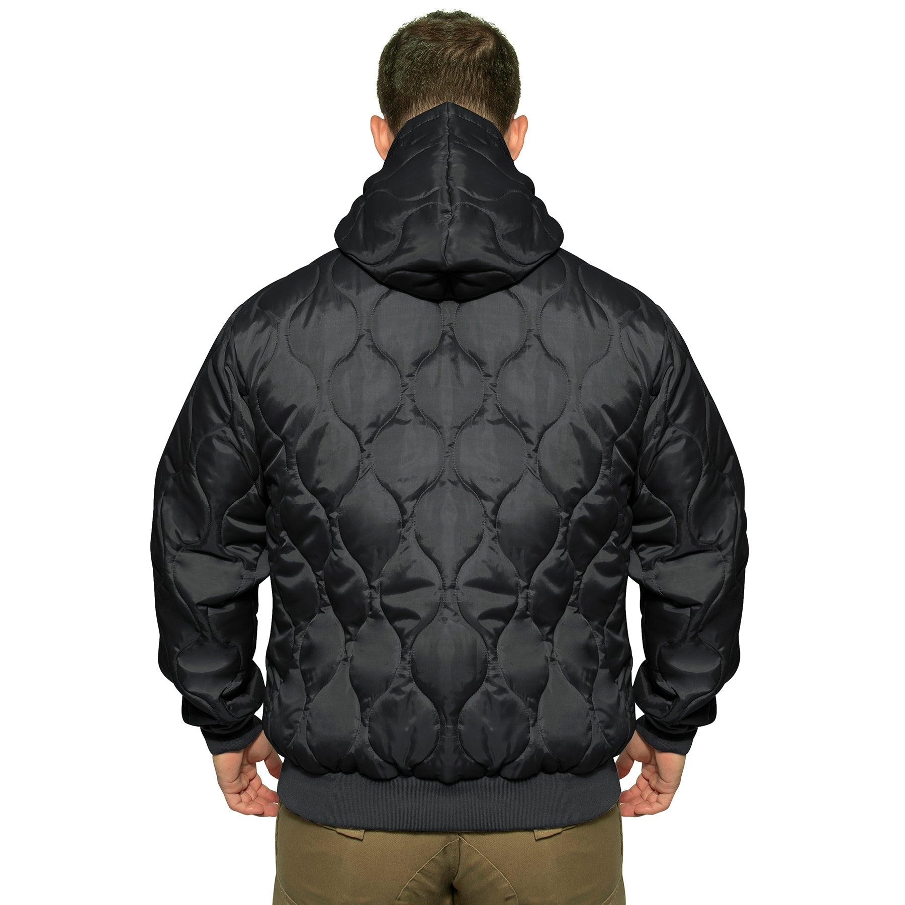 Rothco Quilted Woobie Hooded Sweatshirt LARSON TACTICAL SUPPLY