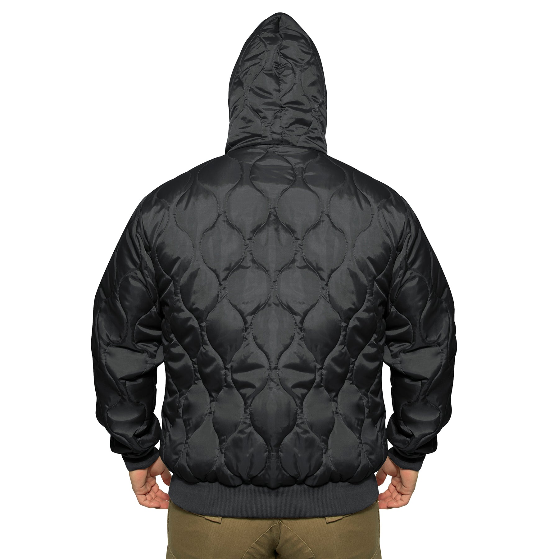 Rothco Quilted Woobie Hooded Sweatshirt LARSON TACTICAL SUPPLY