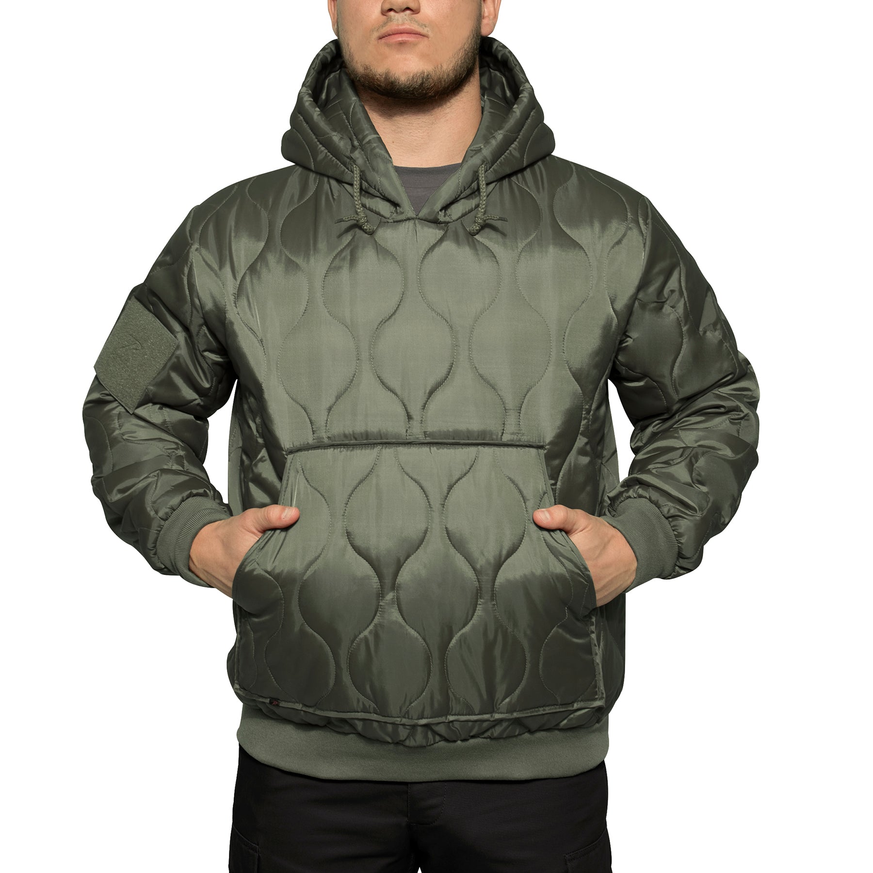 Rothco Quilted Woobie Hooded Sweatshirt LARSON TACTICAL SUPPLY