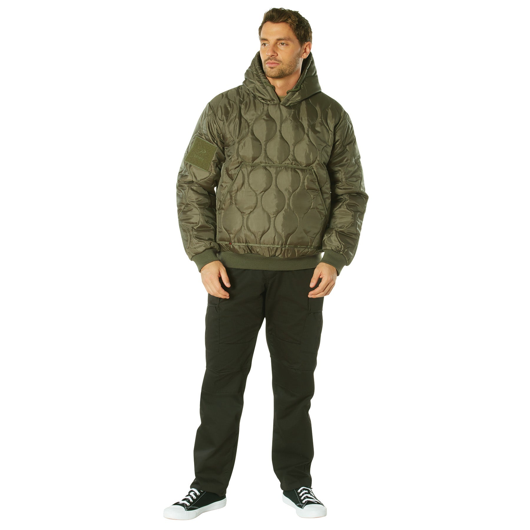 Rothco Quilted Woobie Hooded Sweatshirt LARSON TACTICAL SUPPLY
