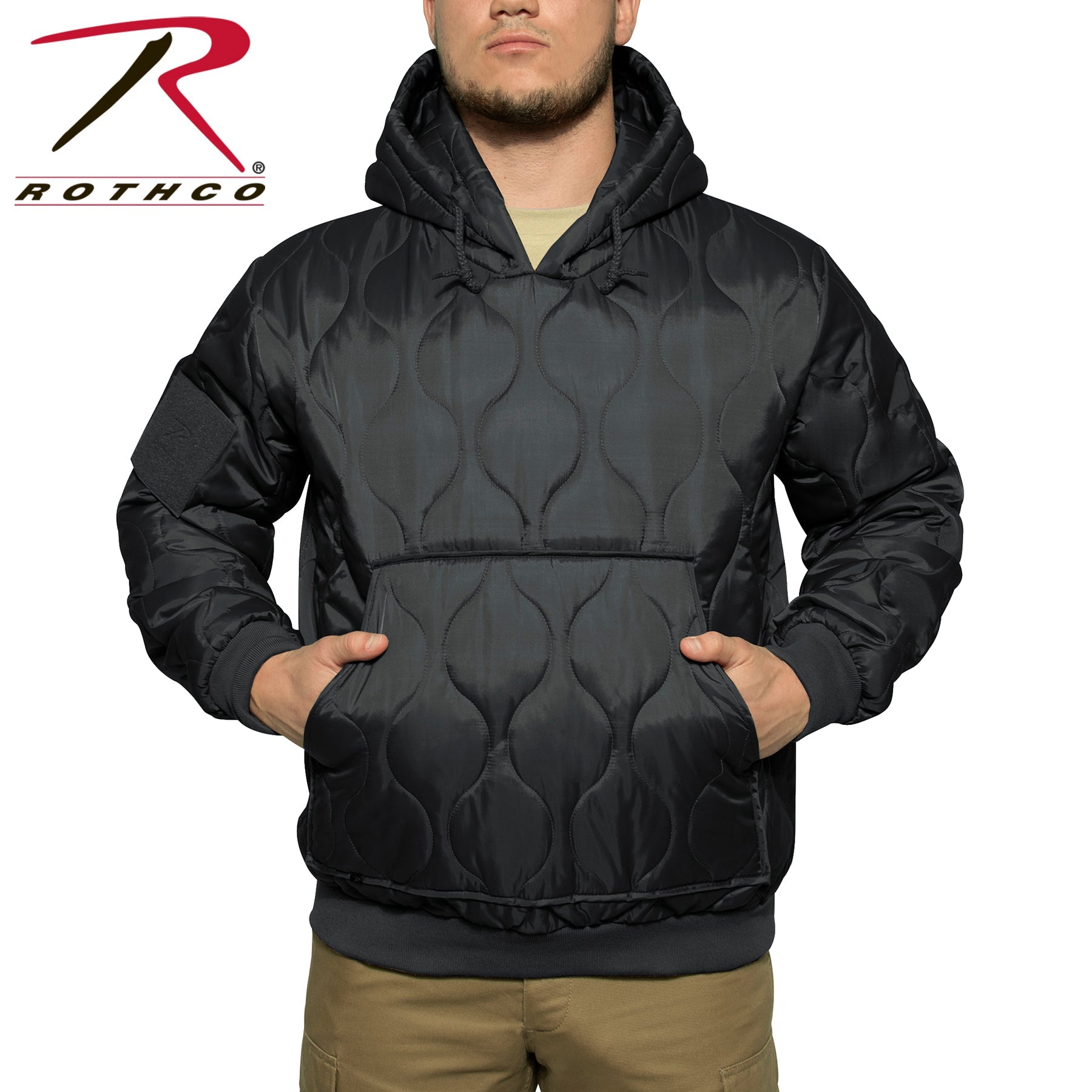 Rothco Quilted Woobie Hooded Sweatshirt LARSON TACTICAL SUPPLY