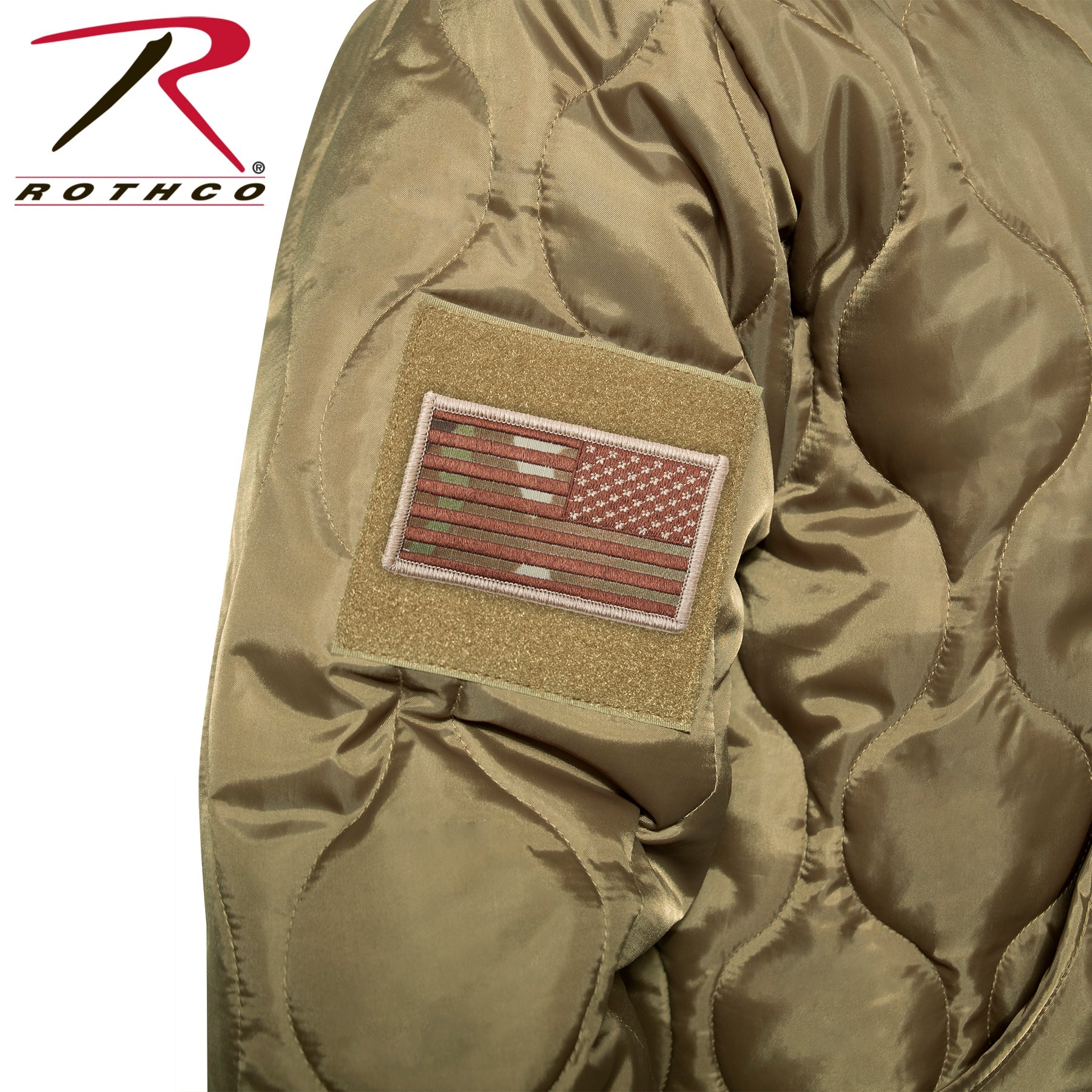 Rothco Quilted Woobie Hooded Sweatshirt LARSON TACTICAL SUPPLY