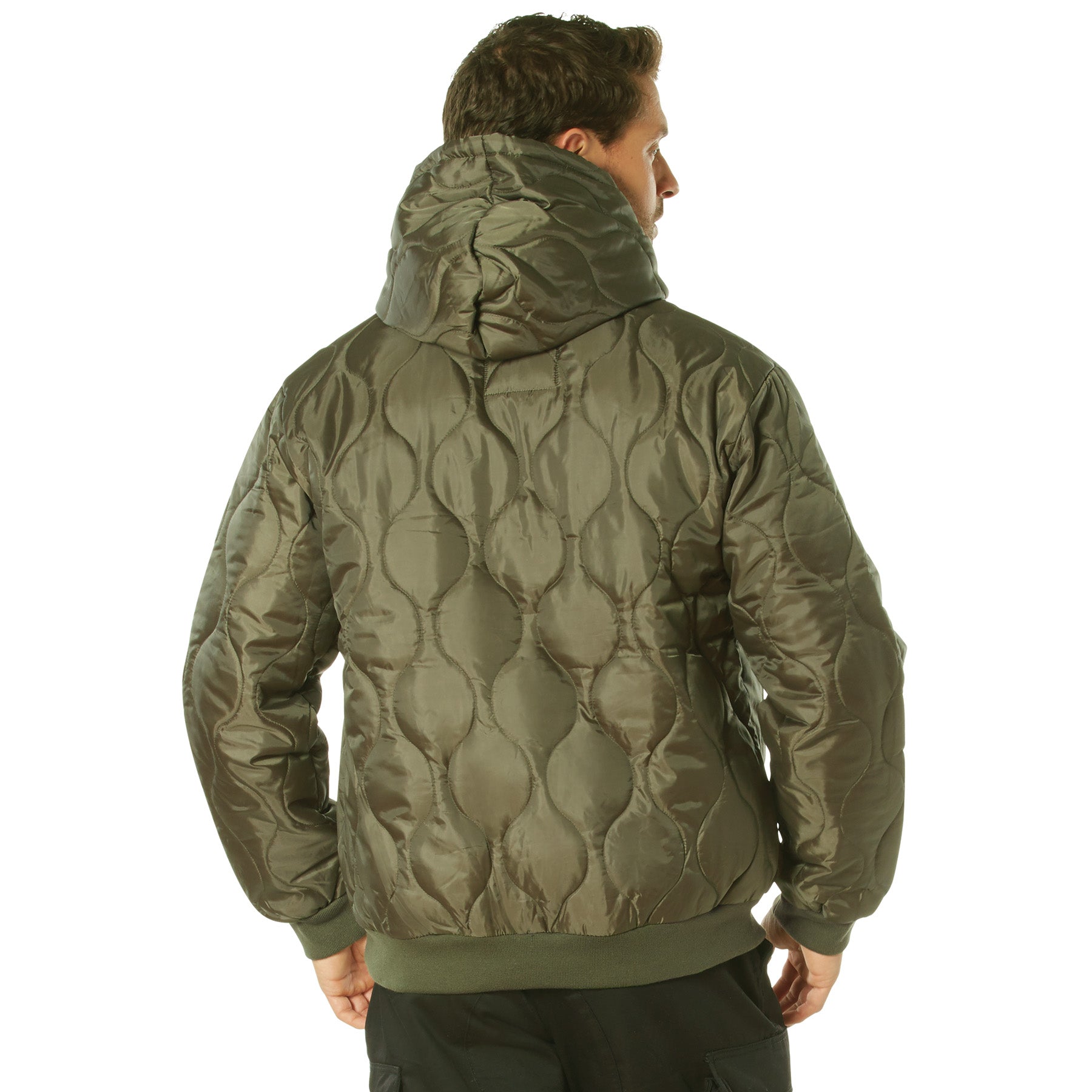 Rothco Quilted Woobie Hooded Sweatshirt LARSON TACTICAL SUPPLY