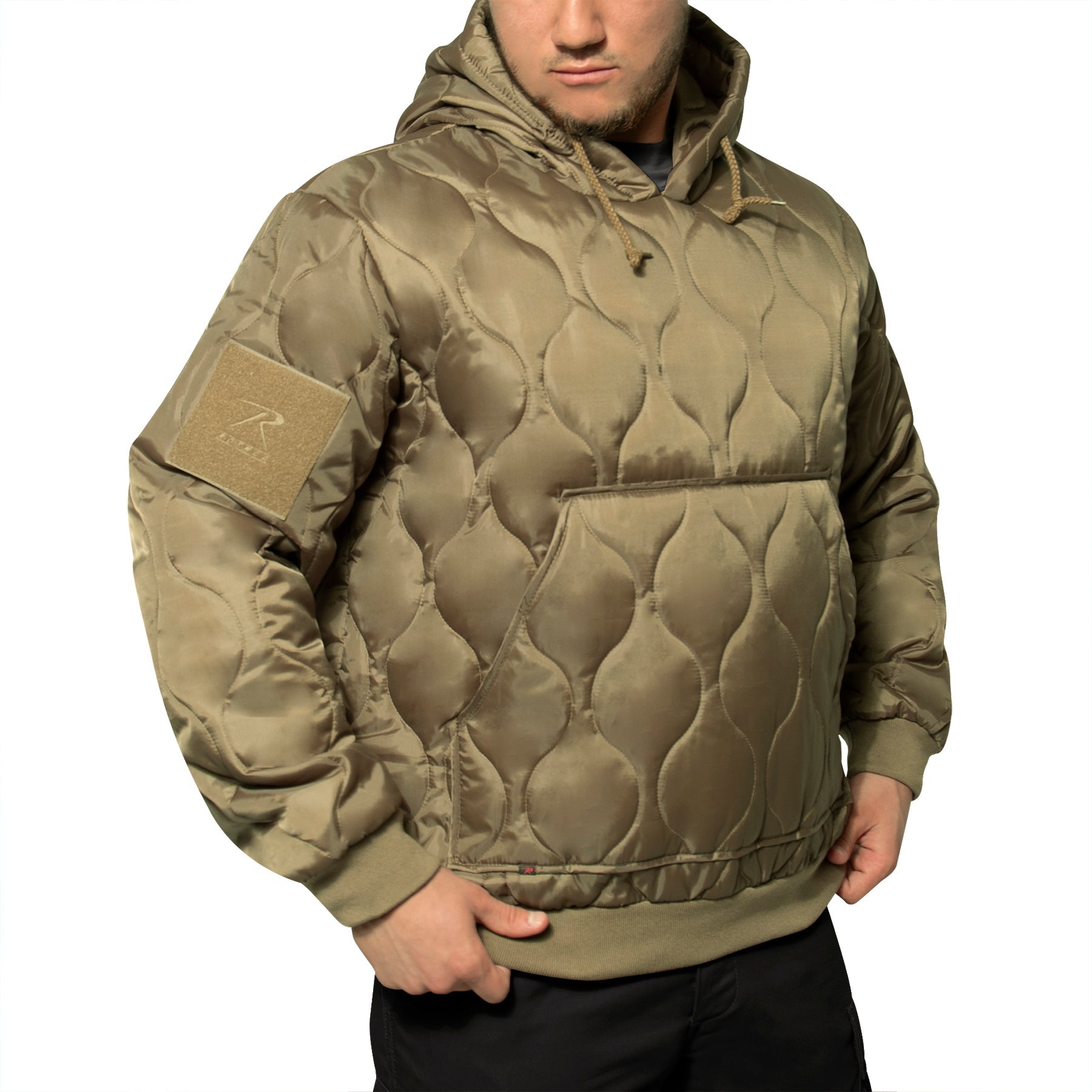 Rothco Quilted Woobie Hooded Sweatshirt LARSON TACTICAL SUPPLY
