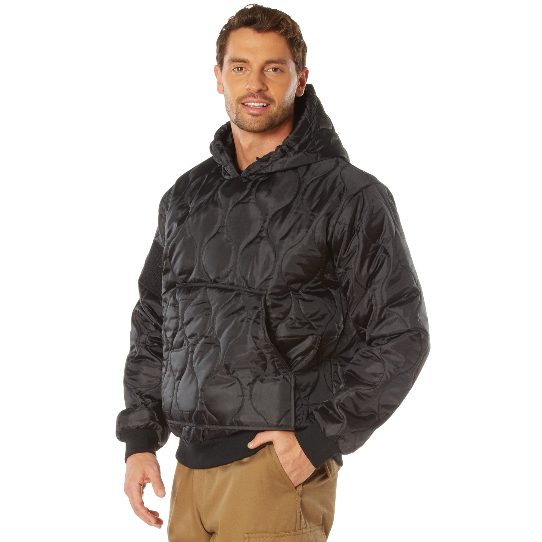 Rothco Quilted Woobie Hooded Sweatshirt LARSON TACTICAL SUPPLY
