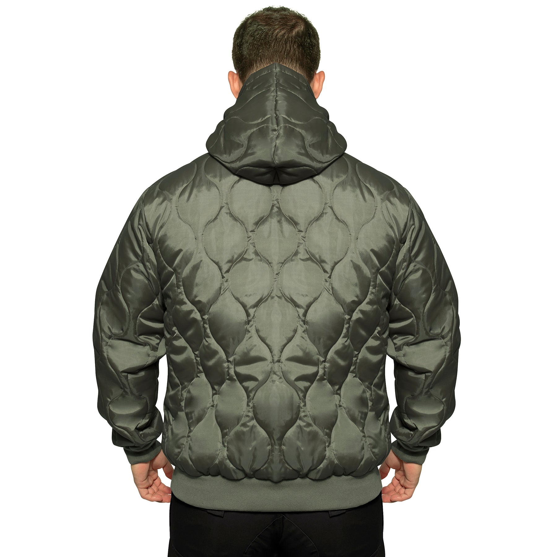 Rothco Quilted Woobie Hooded Sweatshirt LARSON TACTICAL SUPPLY