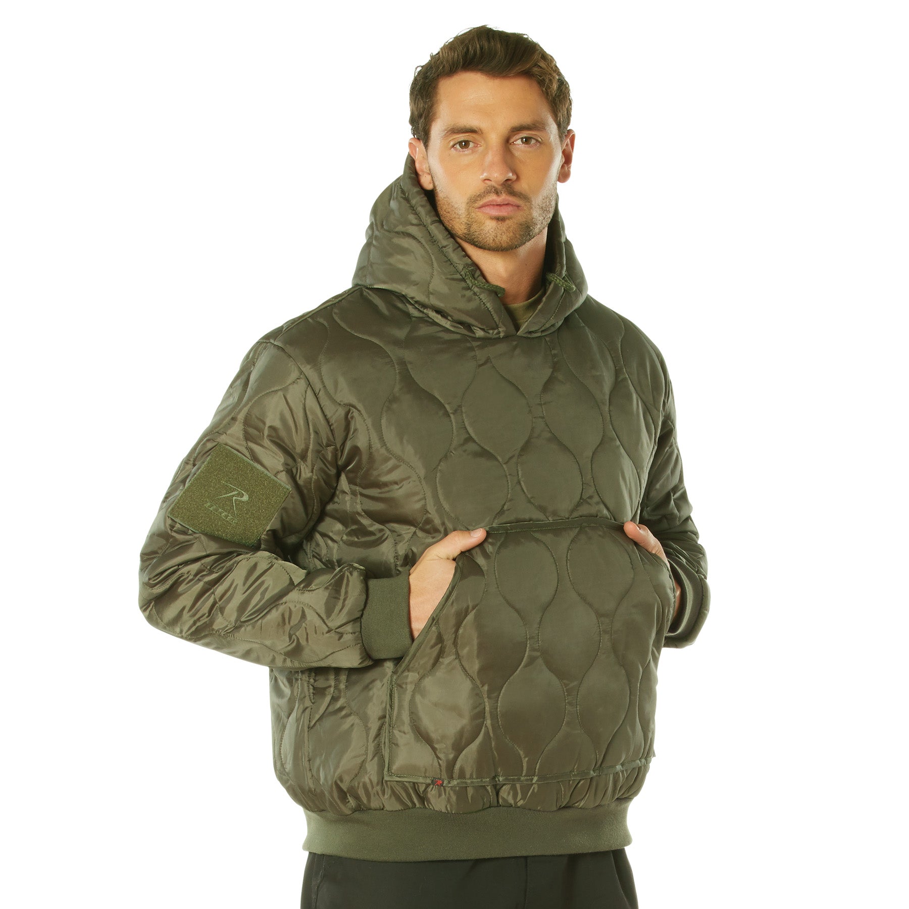 Rothco Quilted Woobie Hooded Sweatshirt LARSON TACTICAL SUPPLY