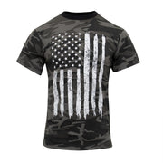 Rothco Camo US Flag T-Shirt LARSON TACTICAL SUPPLY