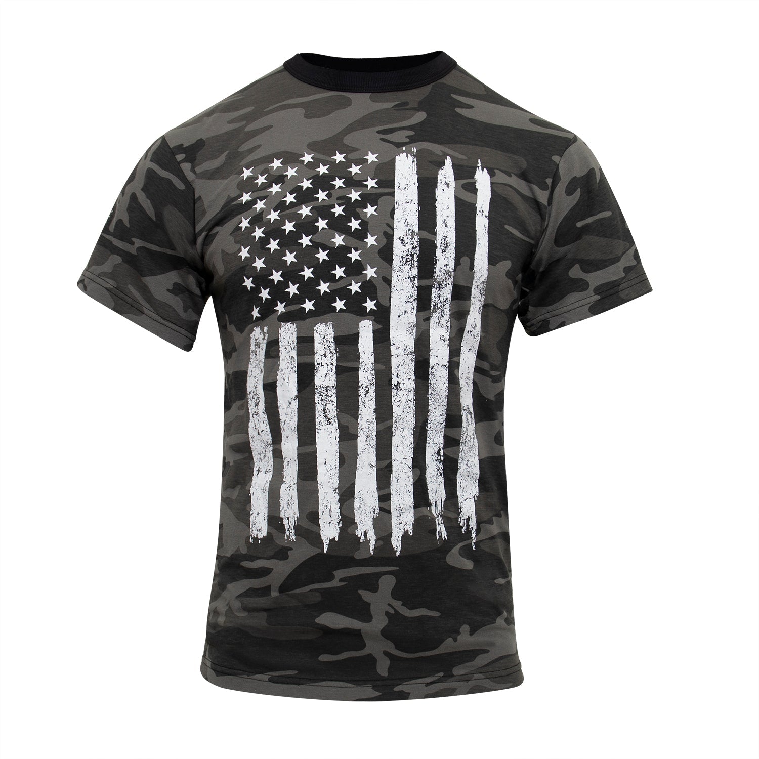 Rothco Camo US Flag T-Shirt LARSON TACTICAL SUPPLY