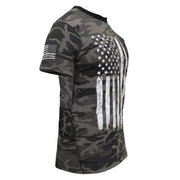Rothco Camo US Flag T-Shirt LARSON TACTICAL SUPPLY