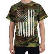 Rothco Camo US Flag T-Shirt LARSON TACTICAL SUPPLY