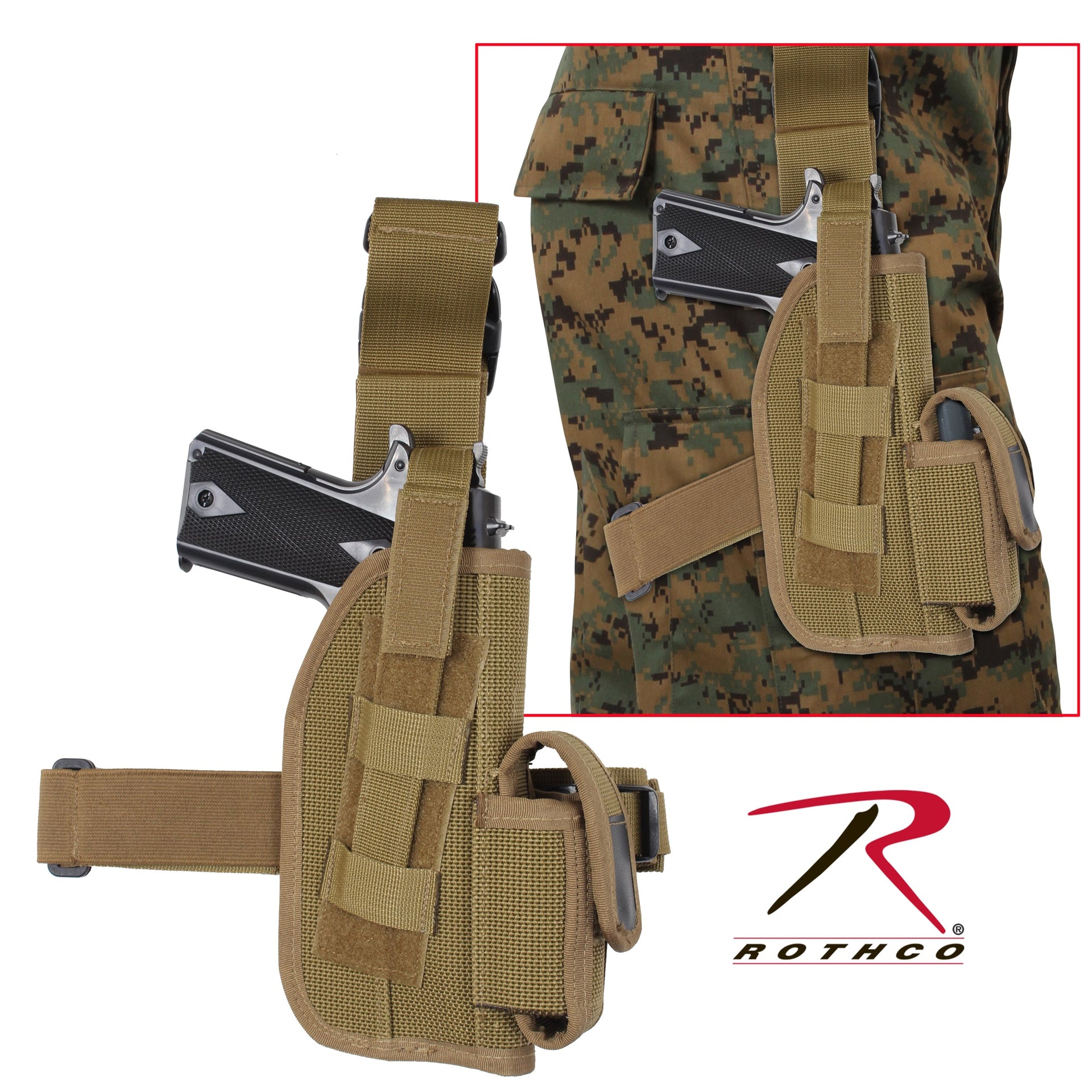 Rothco Tactical Leg Holster LARSON TACTICAL SUPPLY