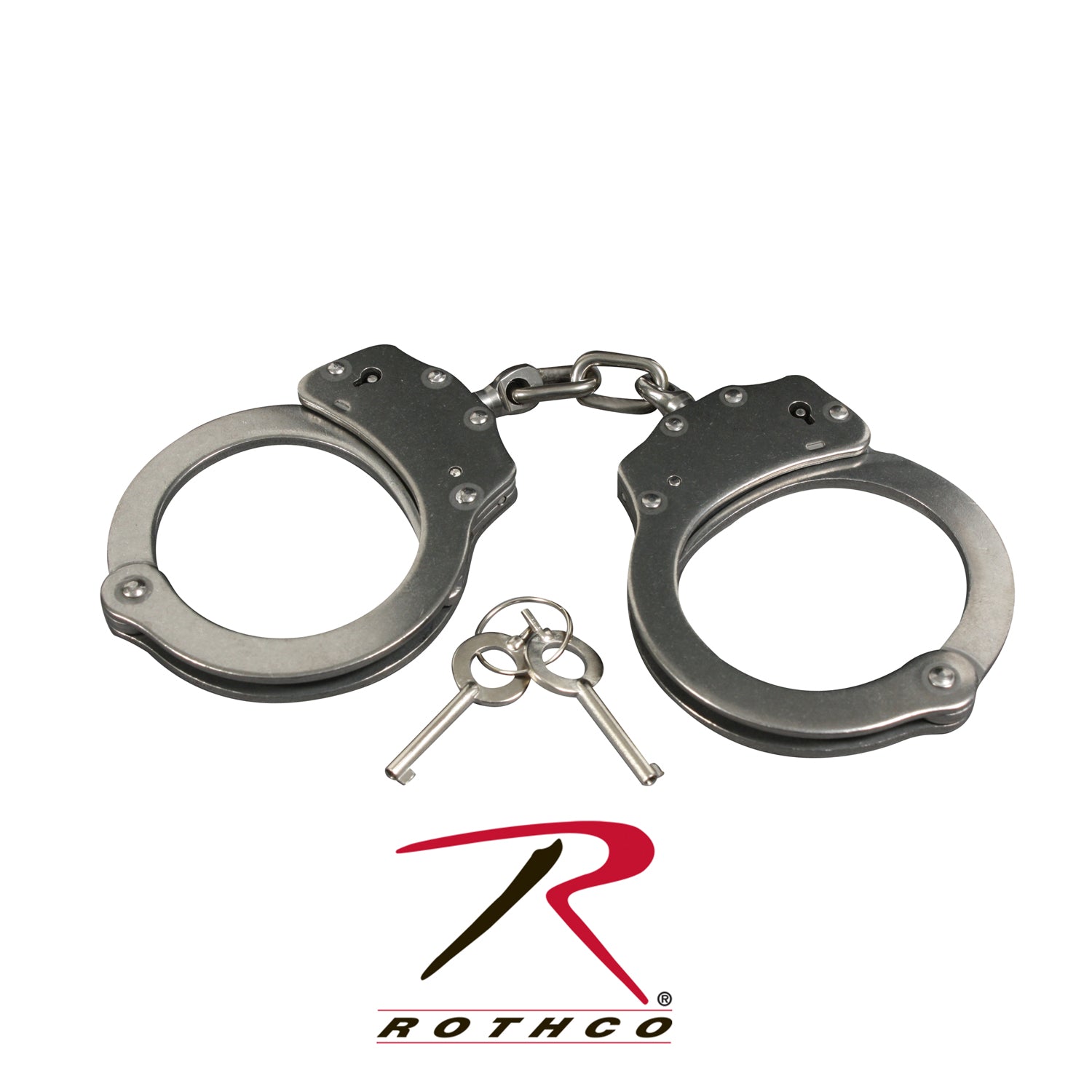 Rothco Stainless Steel Handcuffs LARSON TACTICAL SUPPLY