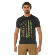 Rothco Distressed US Flag Athletic Fit T-Shirt LARSON TACTICAL SUPPLY