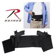 Rothco Ambidextrous Concealed Elastic Belly Band Holster LARSON TACTICAL SUPPLY
