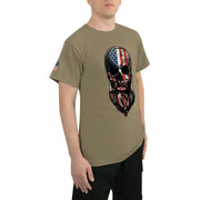 Rothco US Flag Bearded Skull T-Shirt LARSON TACTICAL SUPPLY