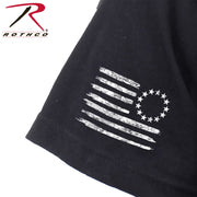 Rothco 1776 T-Shirt - Black LARSON TACTICAL SUPPLY