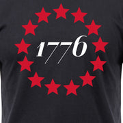 Rothco 1776 T-Shirt - Black LARSON TACTICAL SUPPLY
