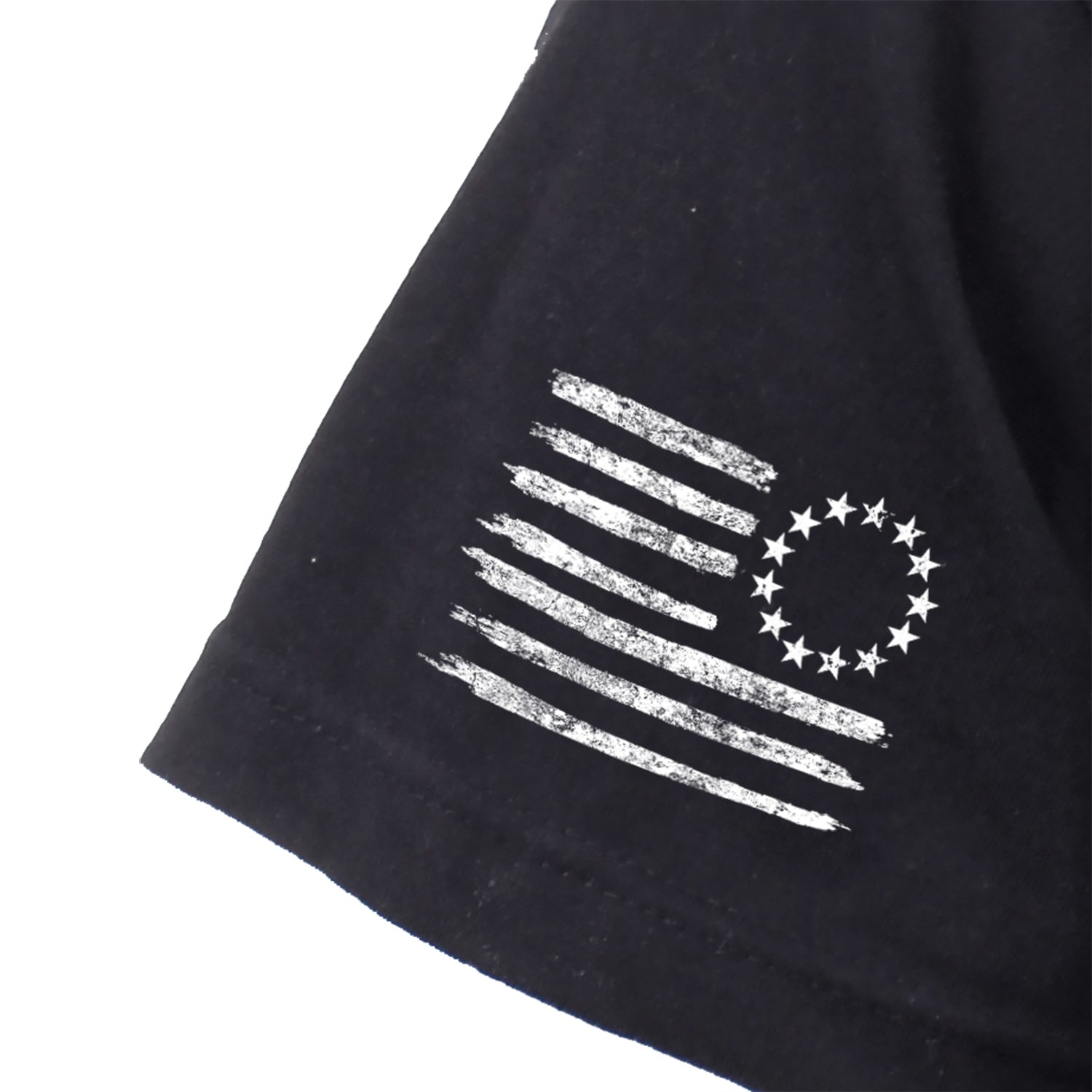 Rothco 1776 T-Shirt - Black LARSON TACTICAL SUPPLY