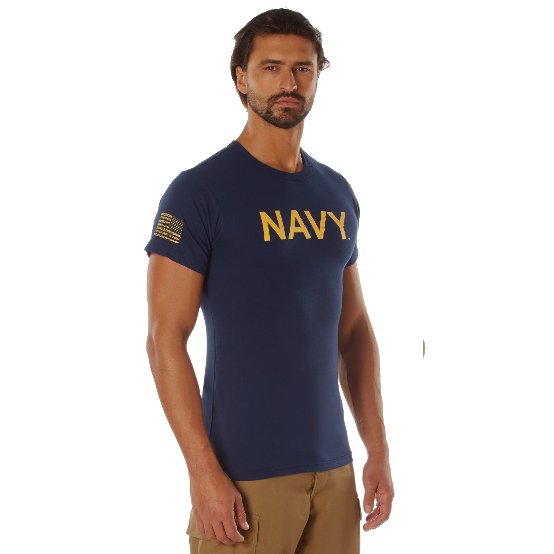 Rothco NAVY T-Shirt - Navy Blue LARSON TACTICAL SUPPLY