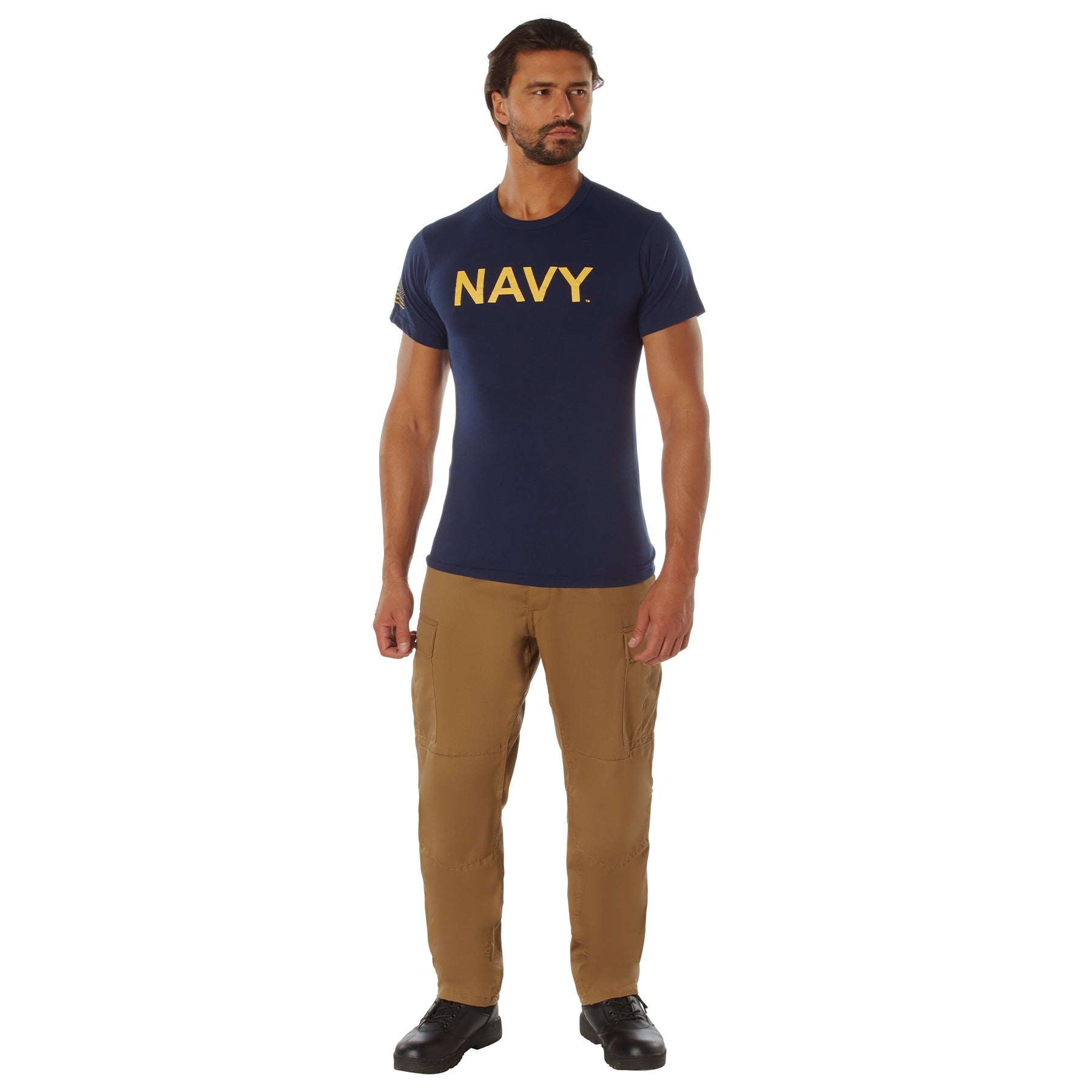 Rothco NAVY T-Shirt - Navy Blue LARSON TACTICAL SUPPLY