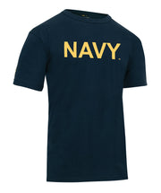 Rothco NAVY T-Shirt - Navy Blue LARSON TACTICAL SUPPLY