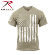 Rothco Distressed US Flag Athletic Fit T-Shirt LARSON TACTICAL SUPPLY