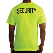 Rothco 2-Sided Security T-Shirt - Safety Green LARSON TACTICAL SUPPLY