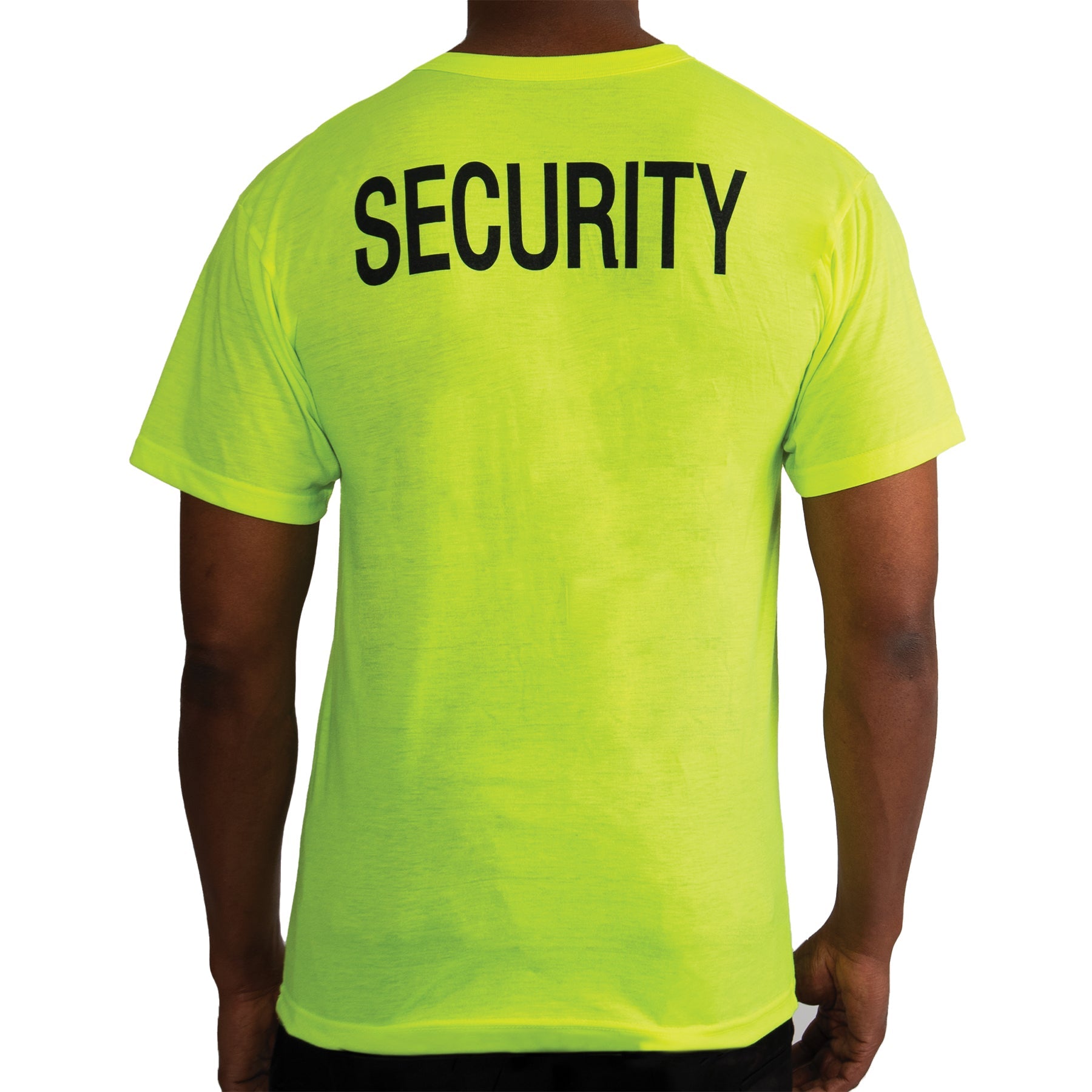 Rothco 2-Sided Security T-Shirt - Safety Green LARSON TACTICAL SUPPLY