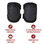 Rothco Tactical Protective Gear Knee Pads LARSON TACTICAL SUPPLY