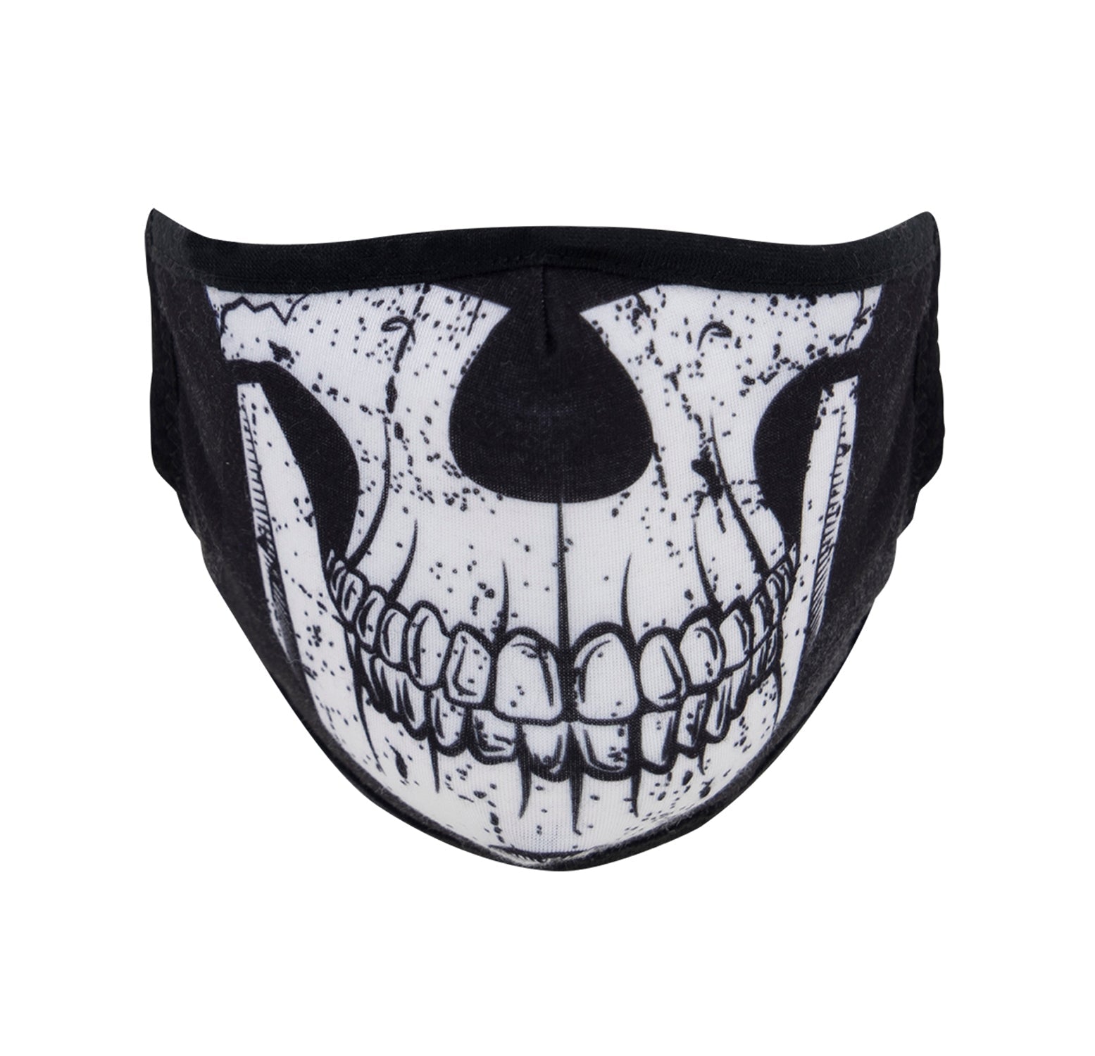 Rothco Half Skull Reusable 3-Layer Polyester Face Mask LARSON TACTICAL SUPPLY