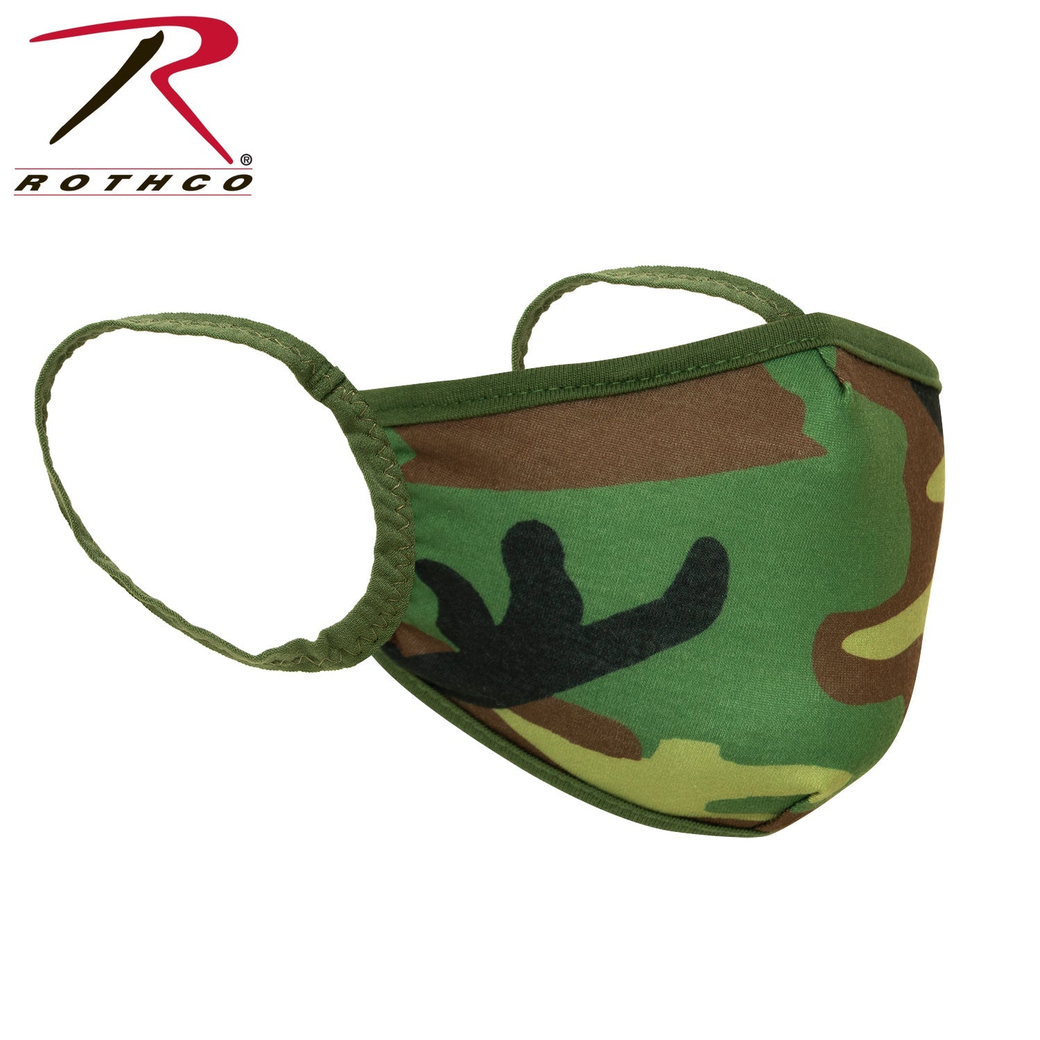 Rothco Camo 3-Layer Polyester Face Mask LARSON TACTICAL SUPPLY