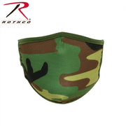 Rothco Camo 3-Layer Polyester Face Mask LARSON TACTICAL SUPPLY