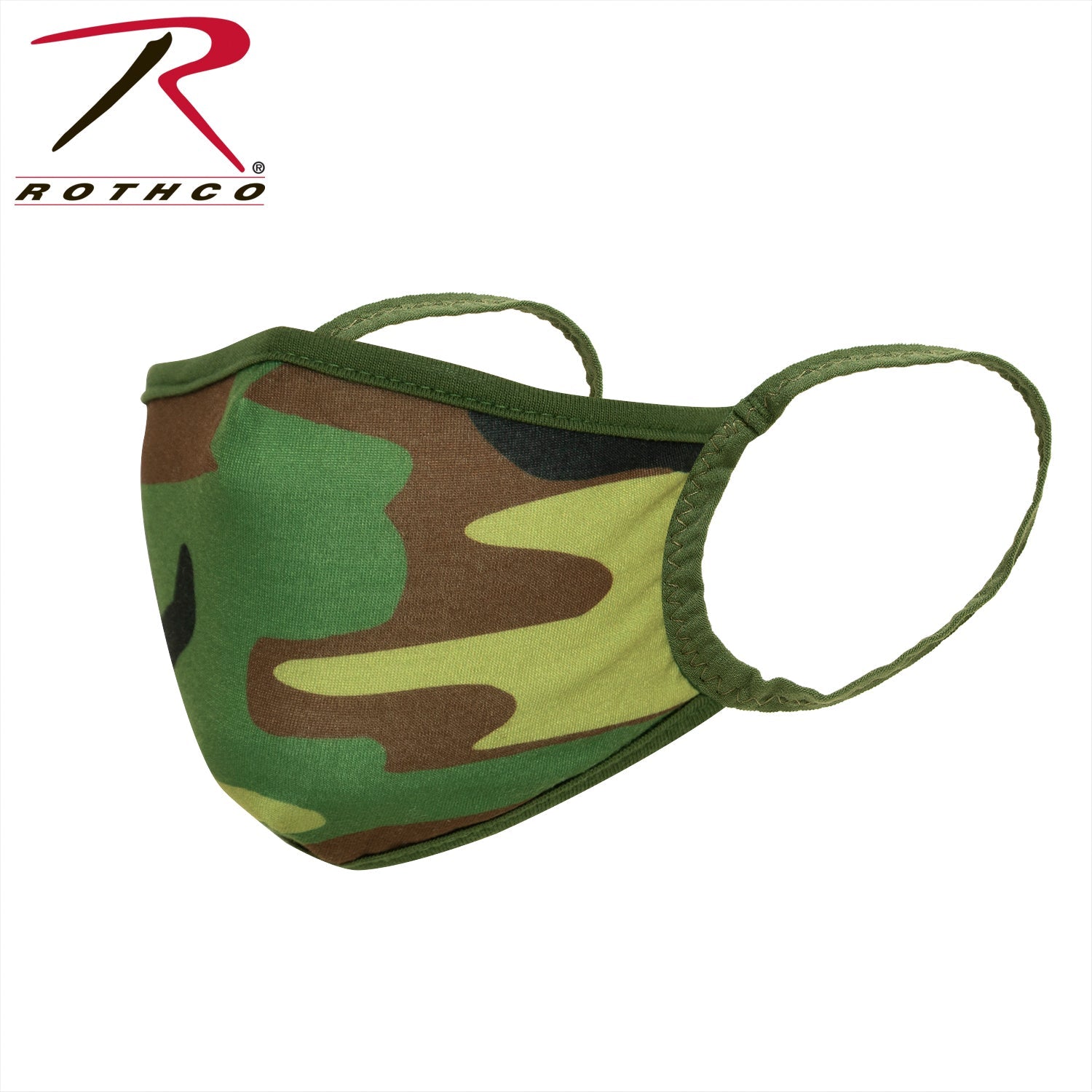 Rothco Camo 3-Layer Polyester Face Mask LARSON TACTICAL SUPPLY