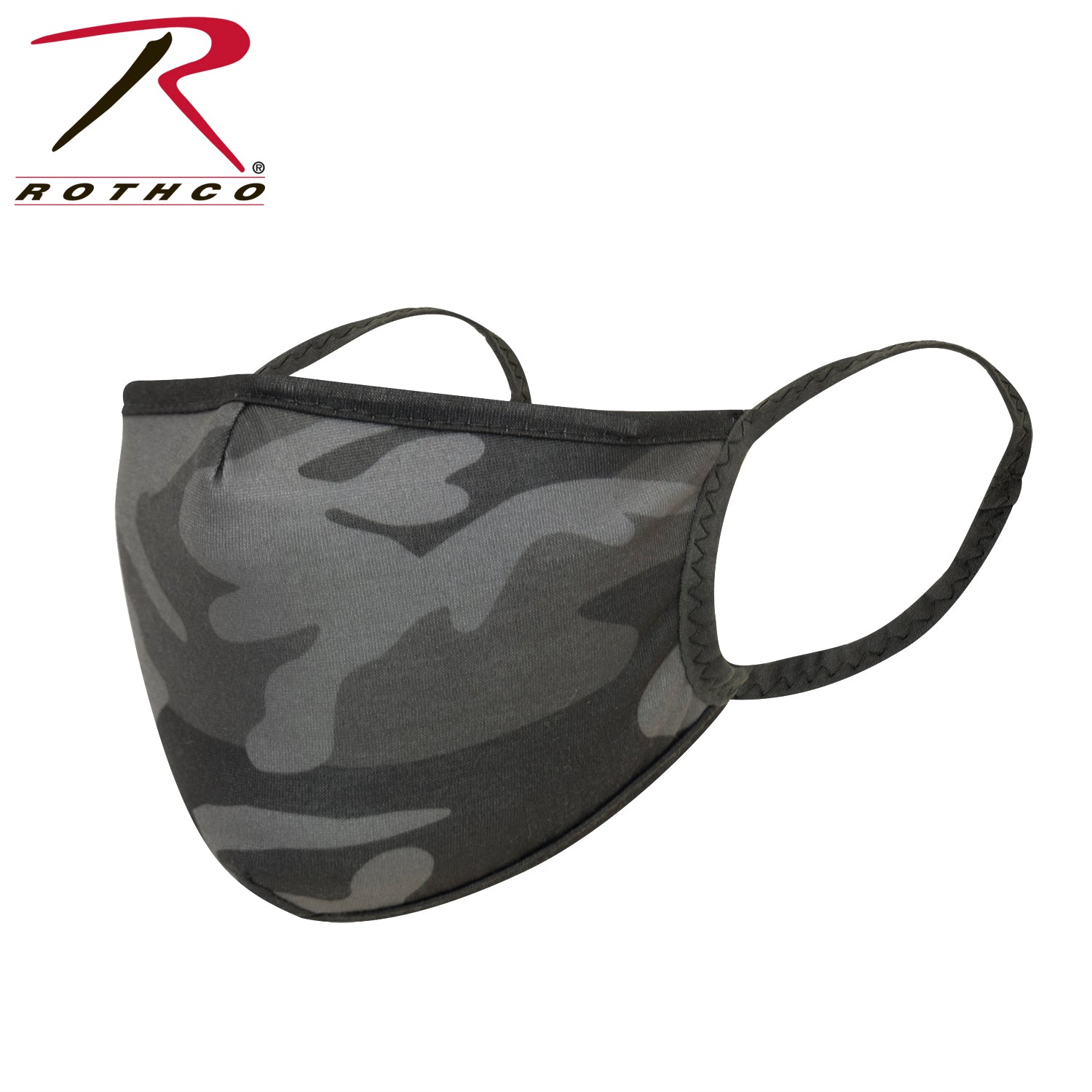 Rothco Camo 3-Layer Polyester Face Mask LARSON TACTICAL SUPPLY