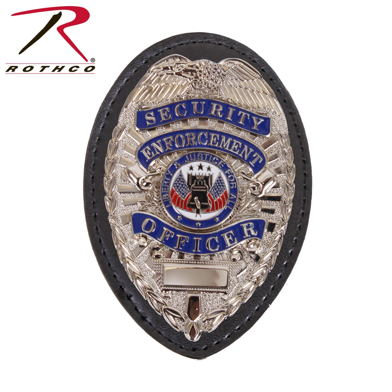 Rothco Leather Clip-On Badge Holder LARSON TACTICAL SUPPLY