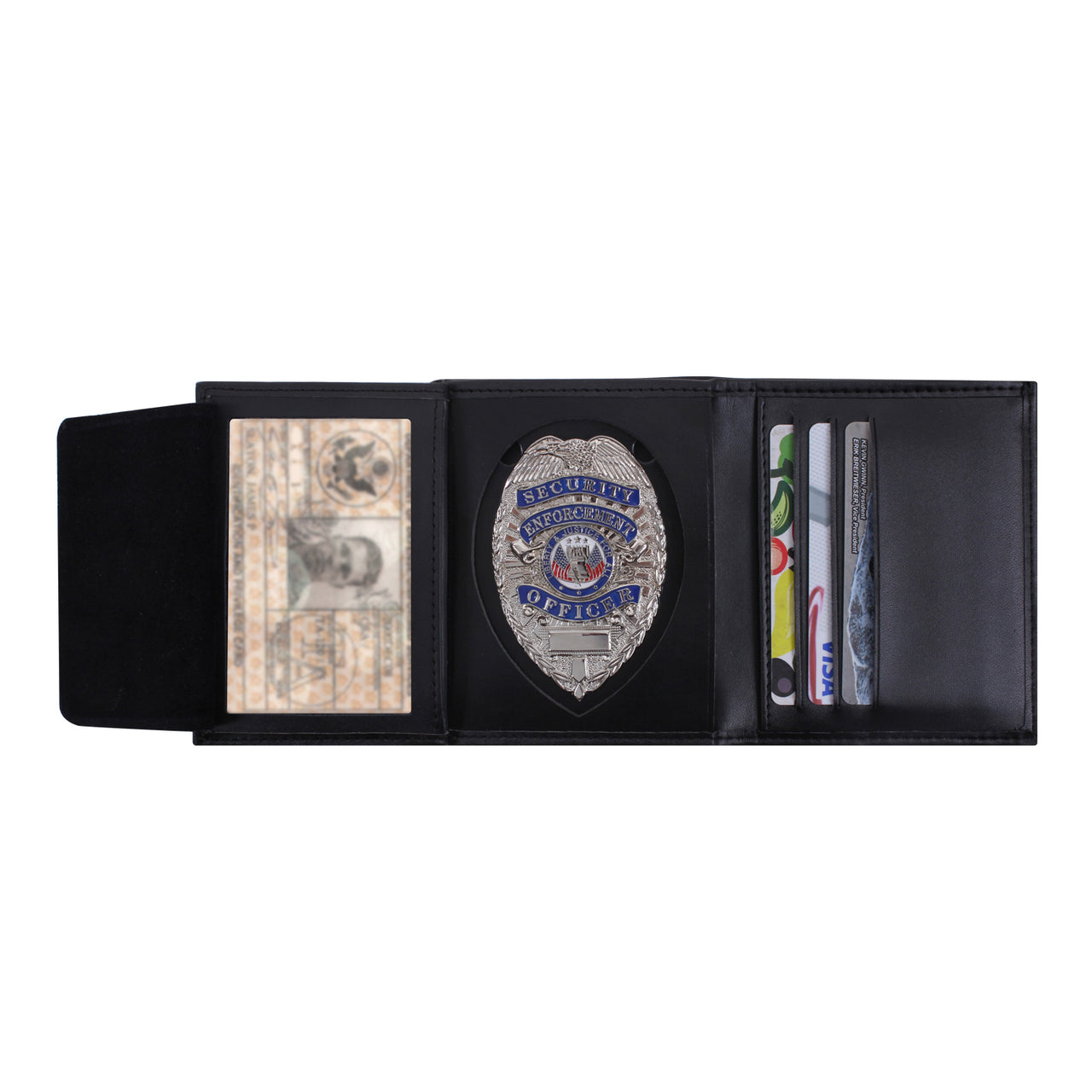 Rothco Leather ID & Badge Wallet