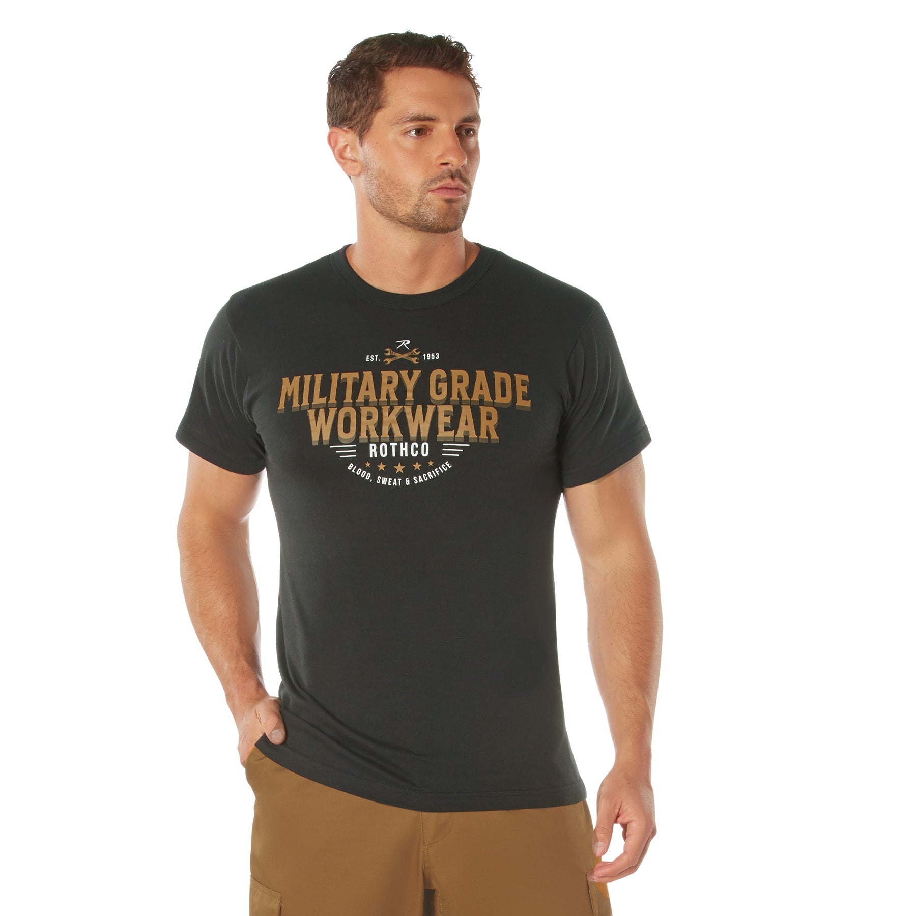 Rothco Military Grade Workwear Graphic T-Shirt LARSON TACTICAL SUPPLY