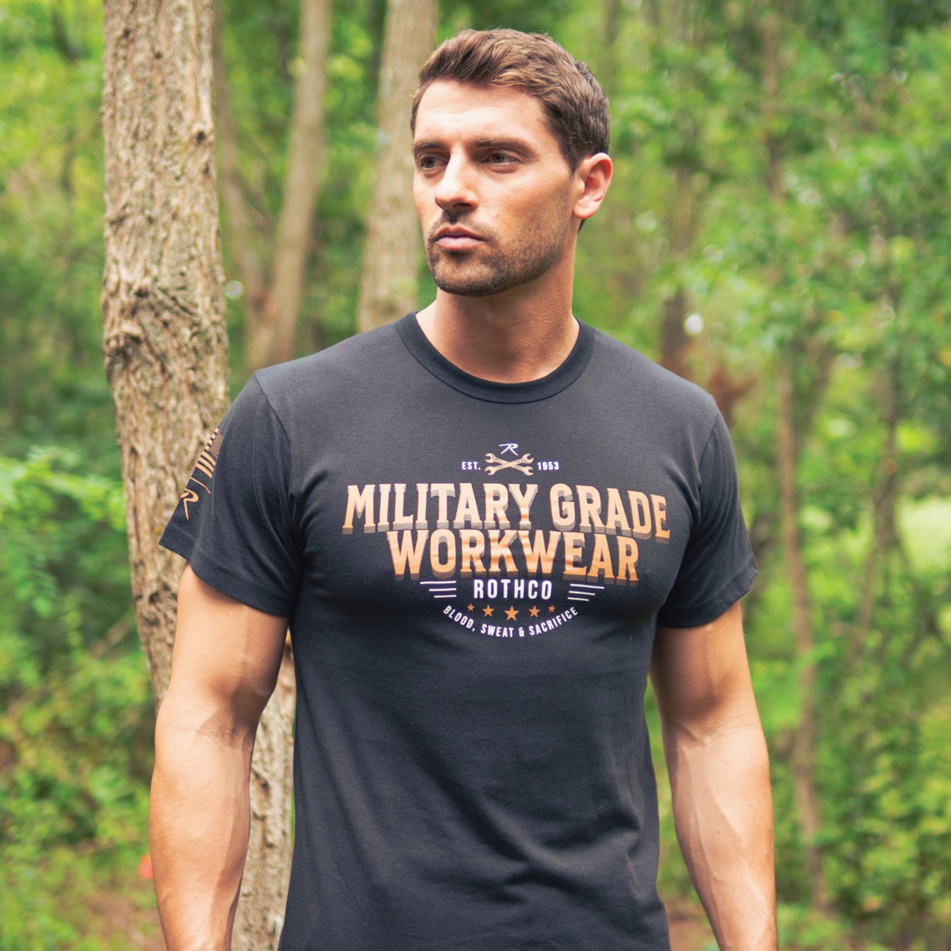 Rothco Military Grade Workwear Graphic T-Shirt LARSON TACTICAL SUPPLY