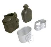 Rothco 4 Piece Canteen Kit With Cover, Aluminum Cup & Stove / Stand LARSON TACTICAL SUPPLY