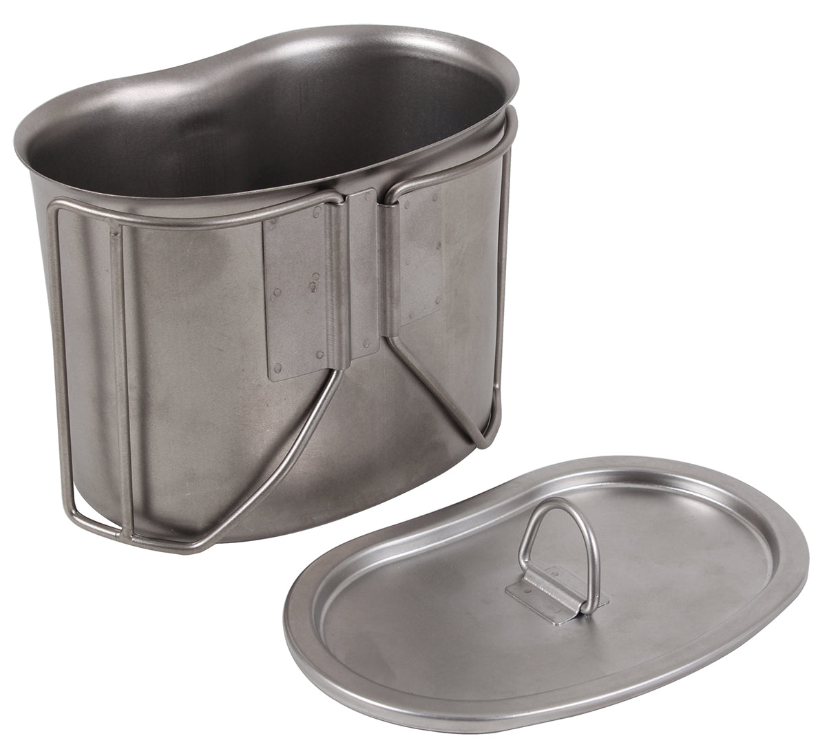 Rothco Stainless Steel Canteen Cup Lid LARSON TACTICAL SUPPLY
