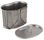 Rothco Stainless Steel Canteen Cup Lid LARSON TACTICAL SUPPLY