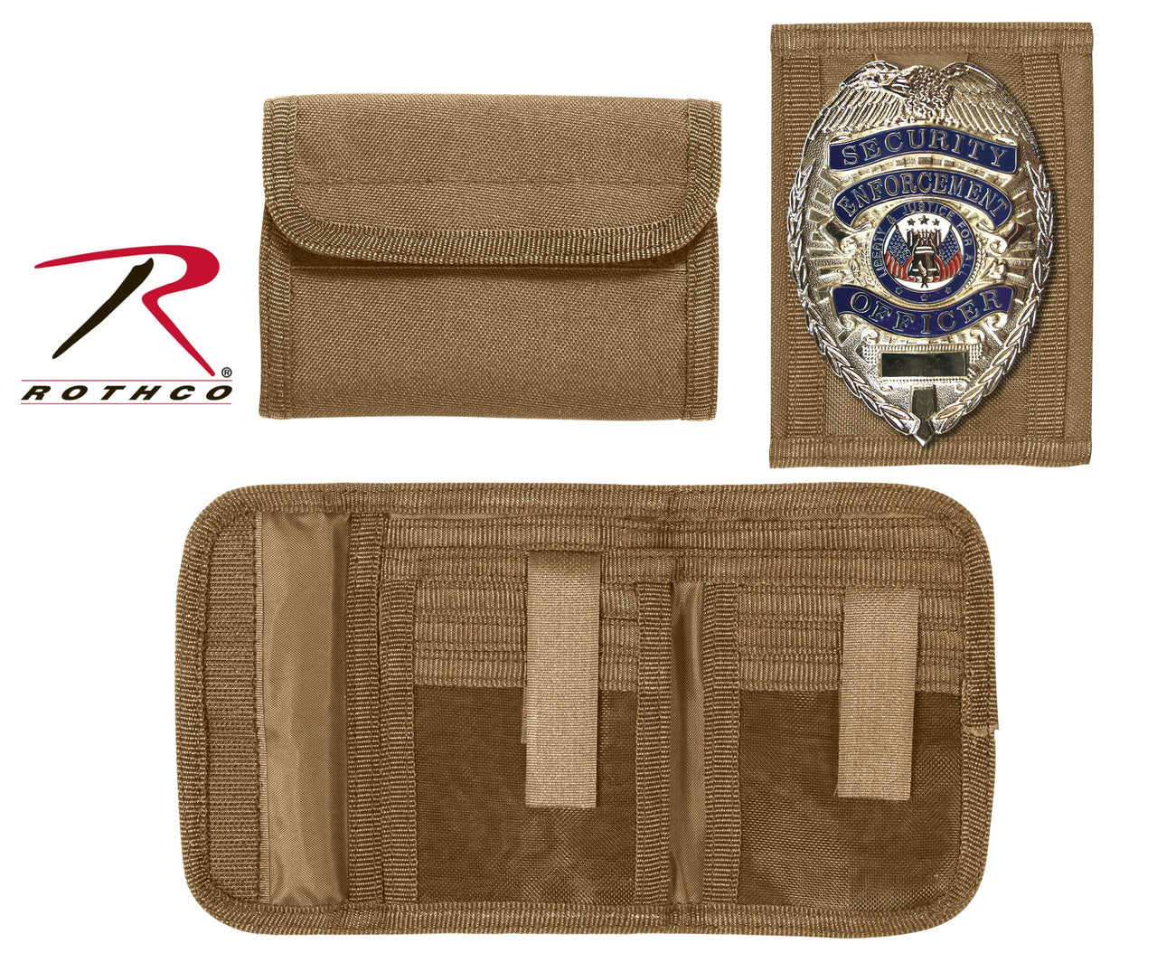 Rothco Deluxe Tri-Fold ID Wallet LARSON TACTICAL SUPPLY
