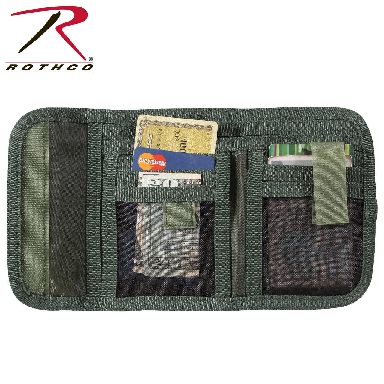 Rothco Deluxe Tri-Fold ID Wallet LARSON TACTICAL SUPPLY