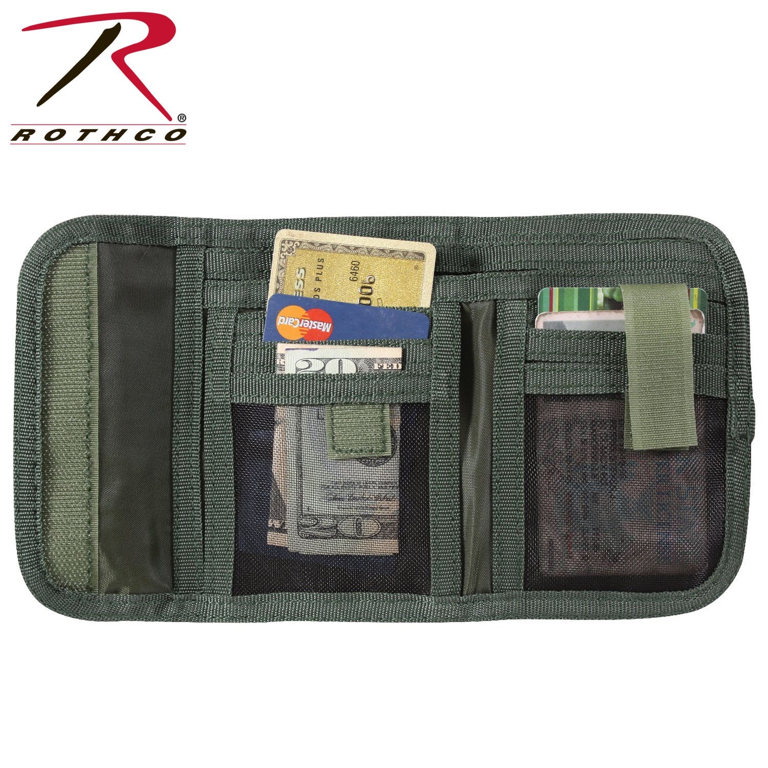 Rothco Deluxe Tri-Fold ID Wallet LARSON TACTICAL SUPPLY