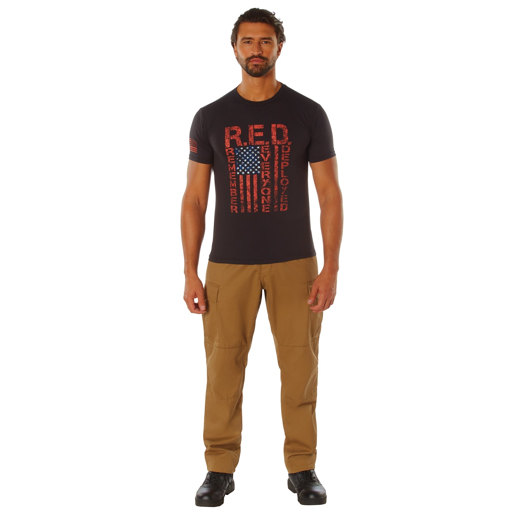 Rothco Athletic Fit R.E.D. (Remember Everyone Deployed) T-Shirt LARSON TACTICAL SUPPLY