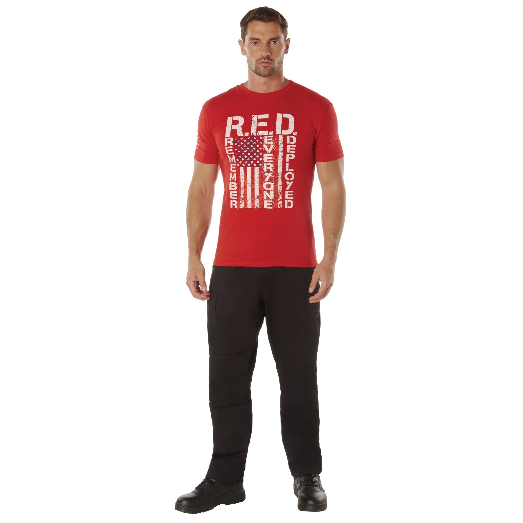 Rothco Athletic Fit R.E.D. (Remember Everyone Deployed) T-Shirt LARSON TACTICAL SUPPLY