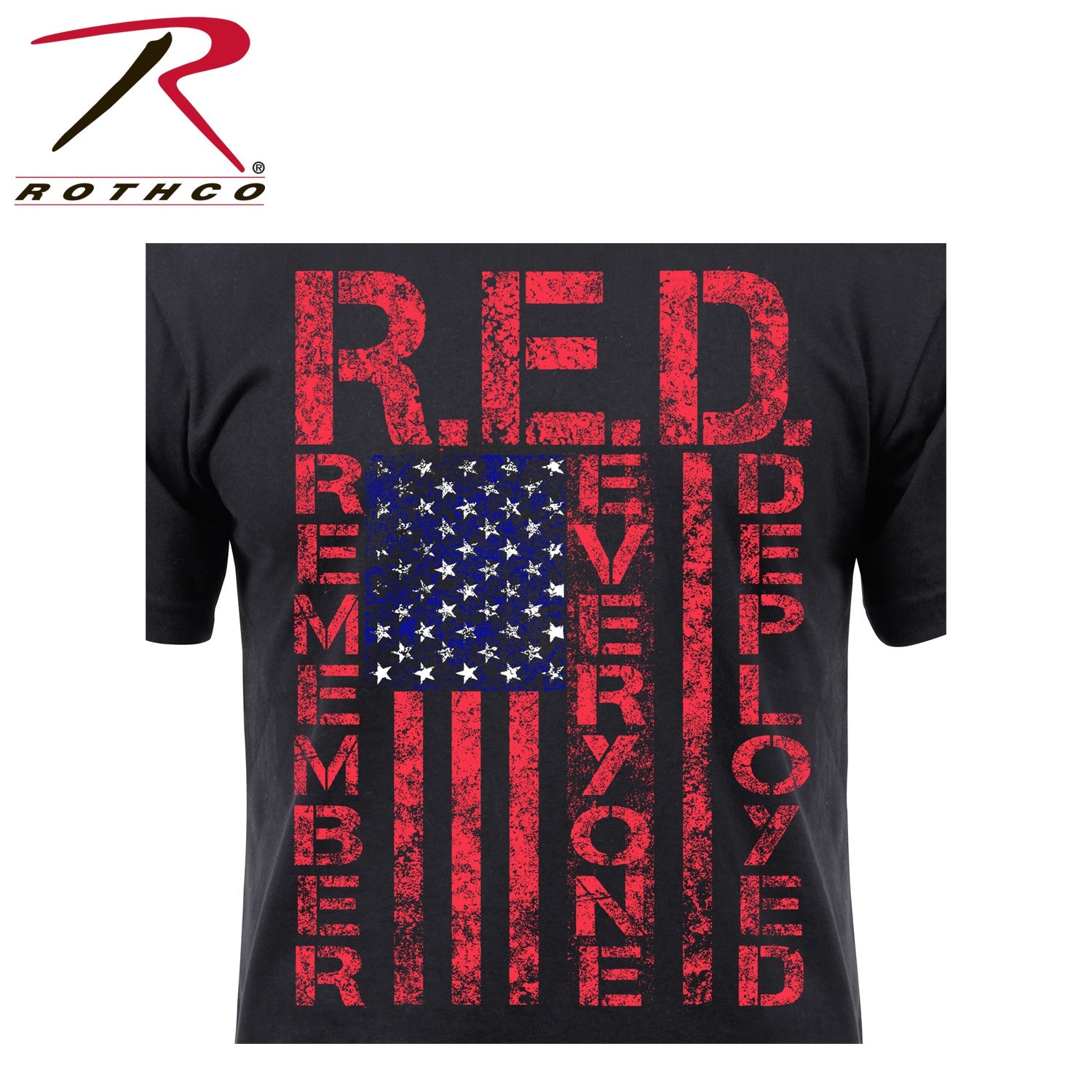 Rothco Athletic Fit R.E.D. (Remember Everyone Deployed) T-Shirt LARSON TACTICAL SUPPLY