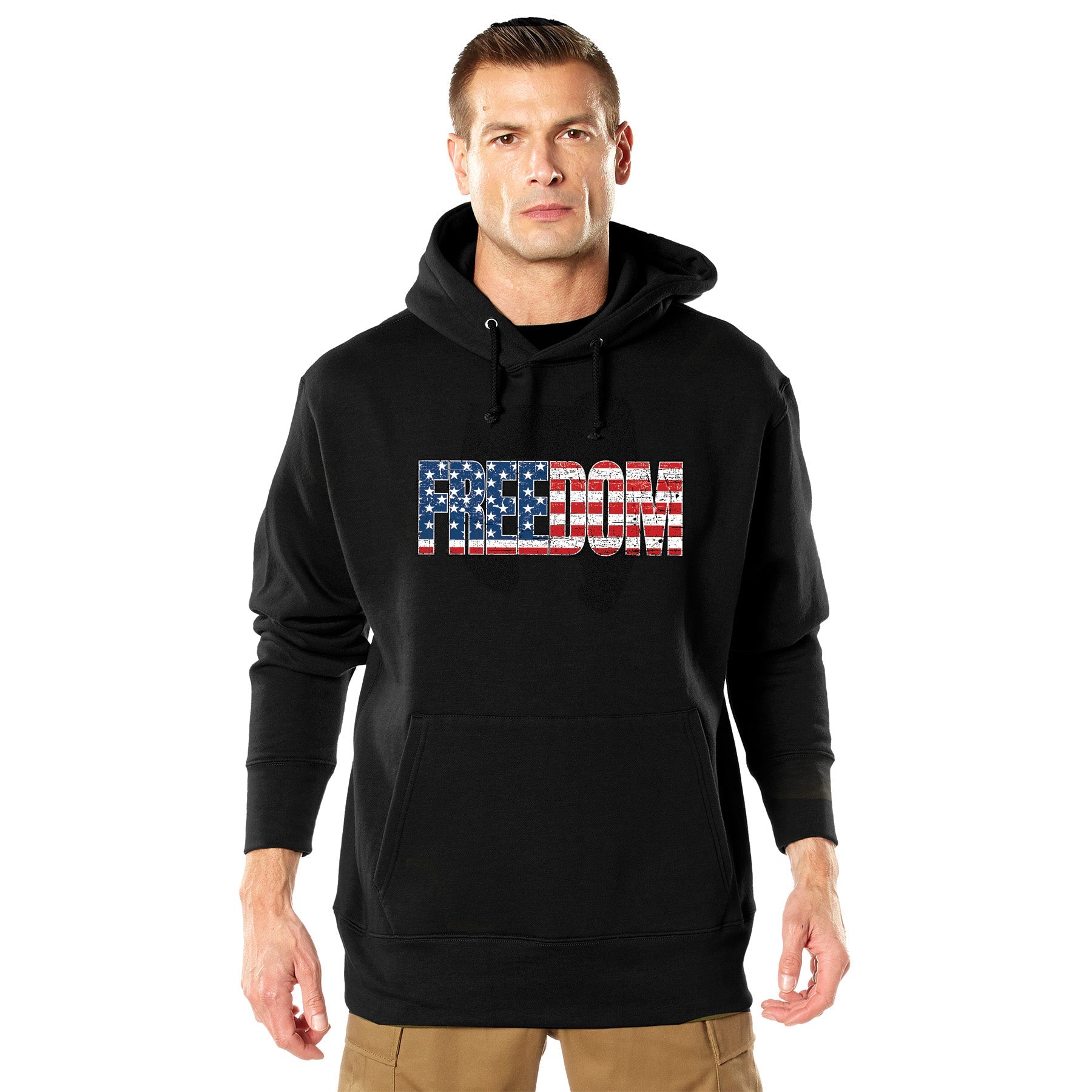 Rothco Freedom US Flag Hoodie LARSON TACTICAL SUPPLY